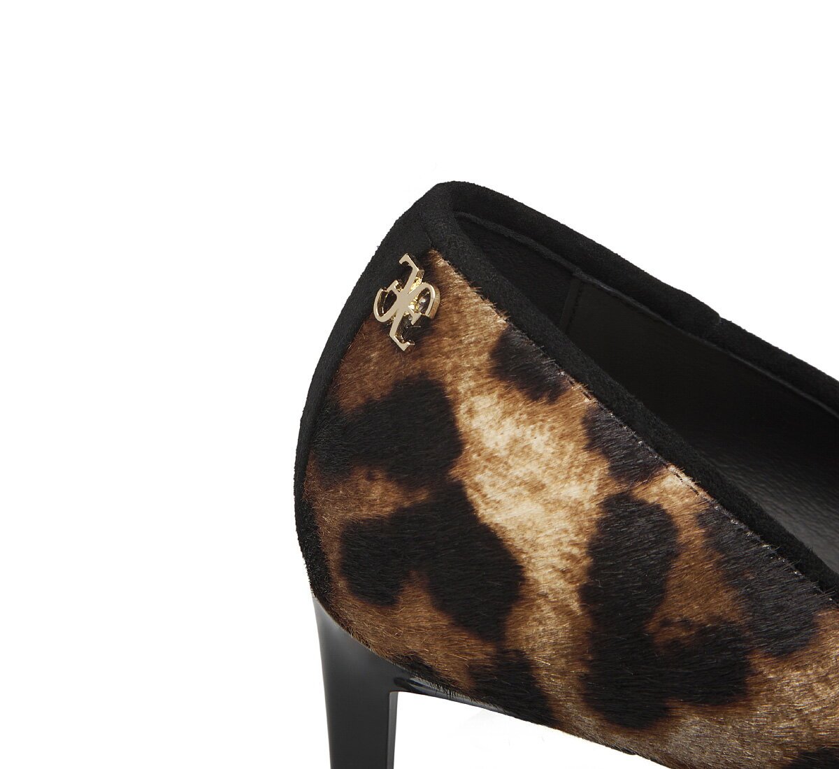 Fabi animal-print calf hair pumps