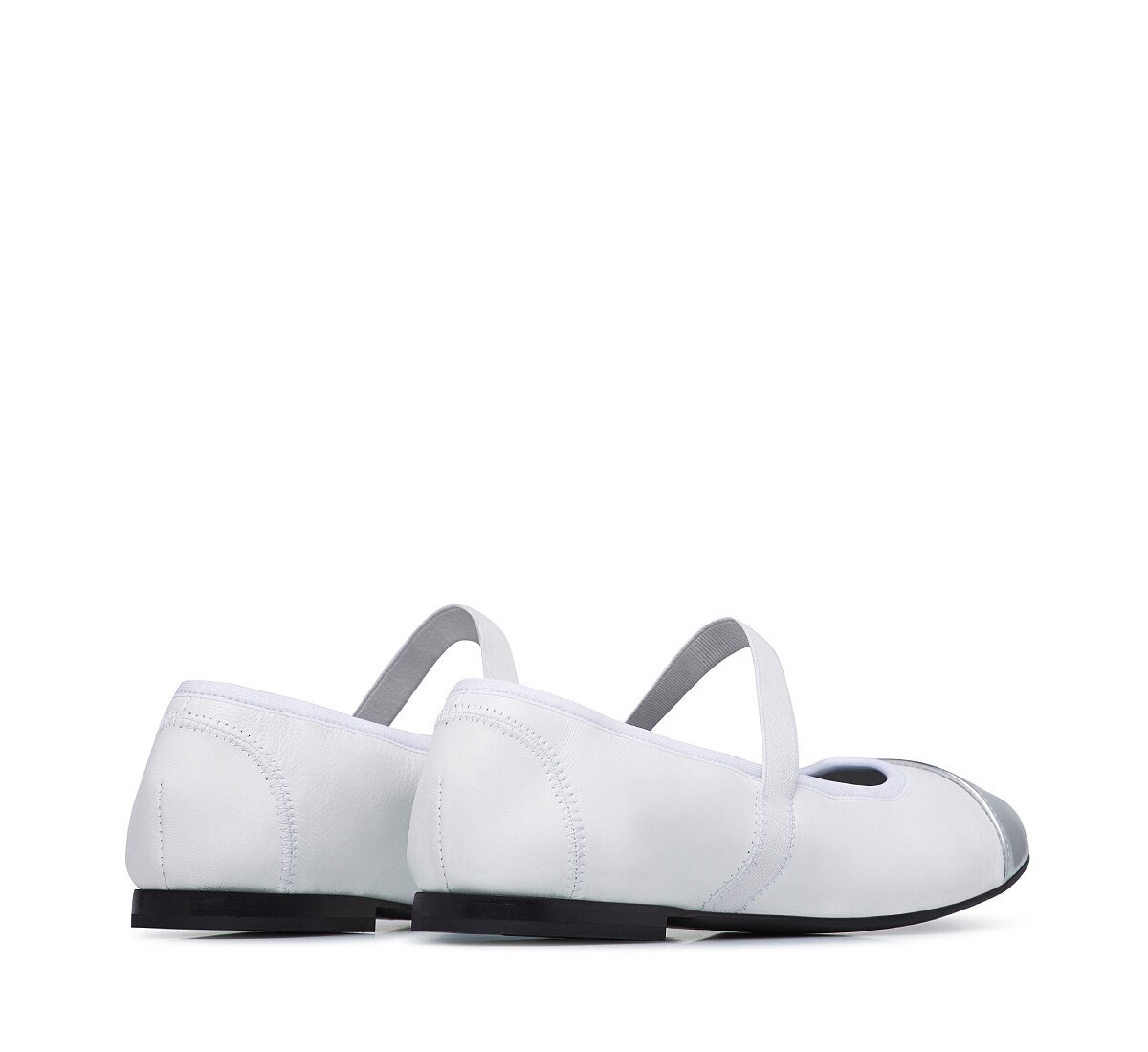 Calfskin ballet flats