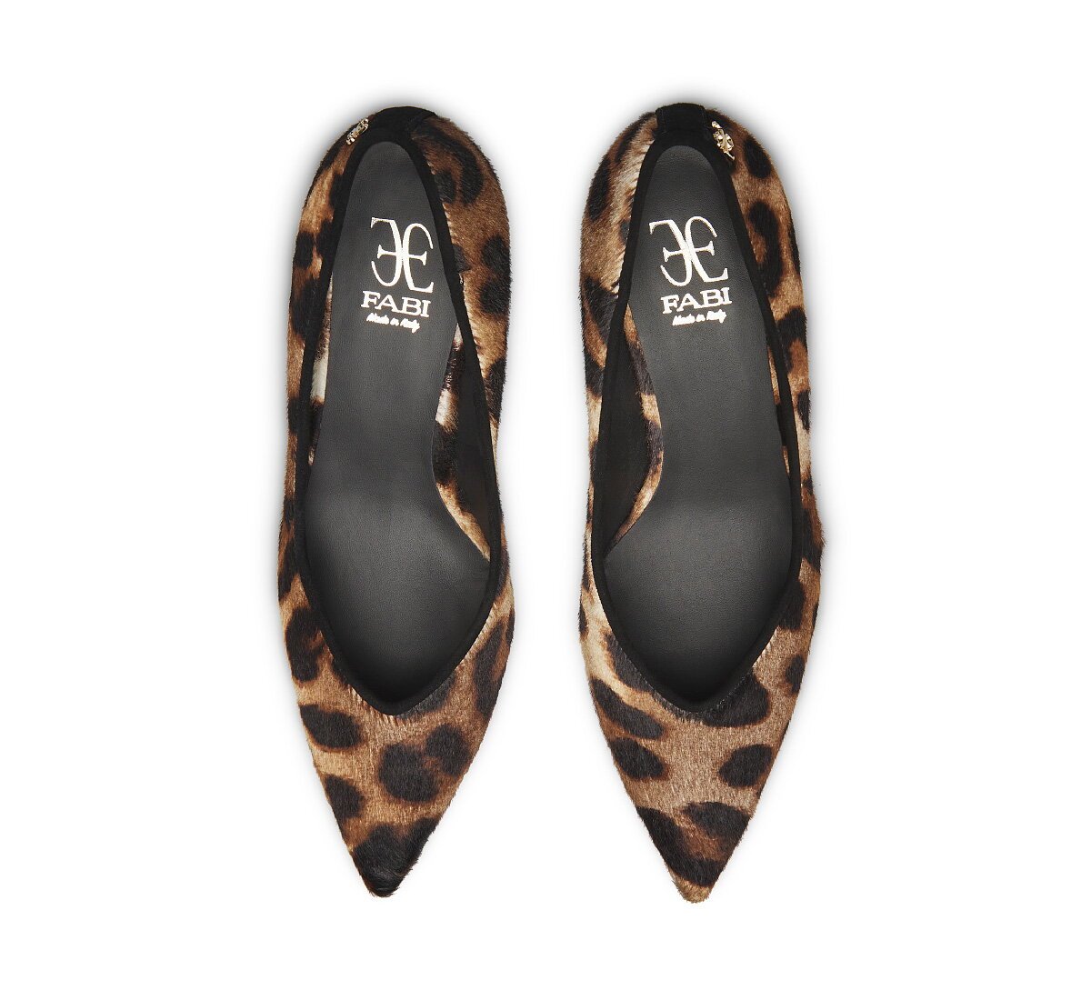 Fabi animal-print calf hair pumps