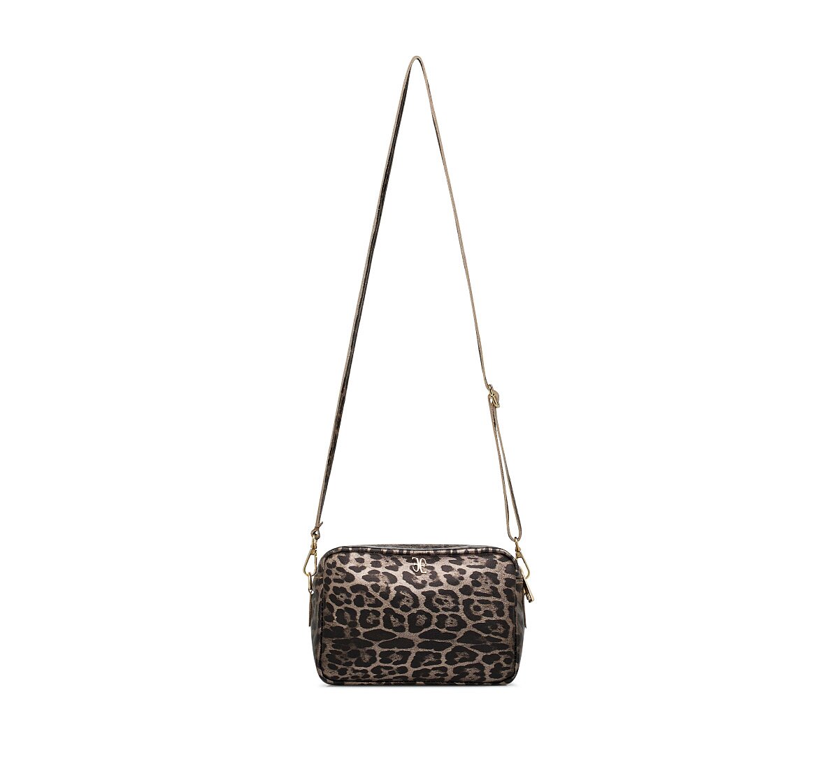 Mini bag with animal print