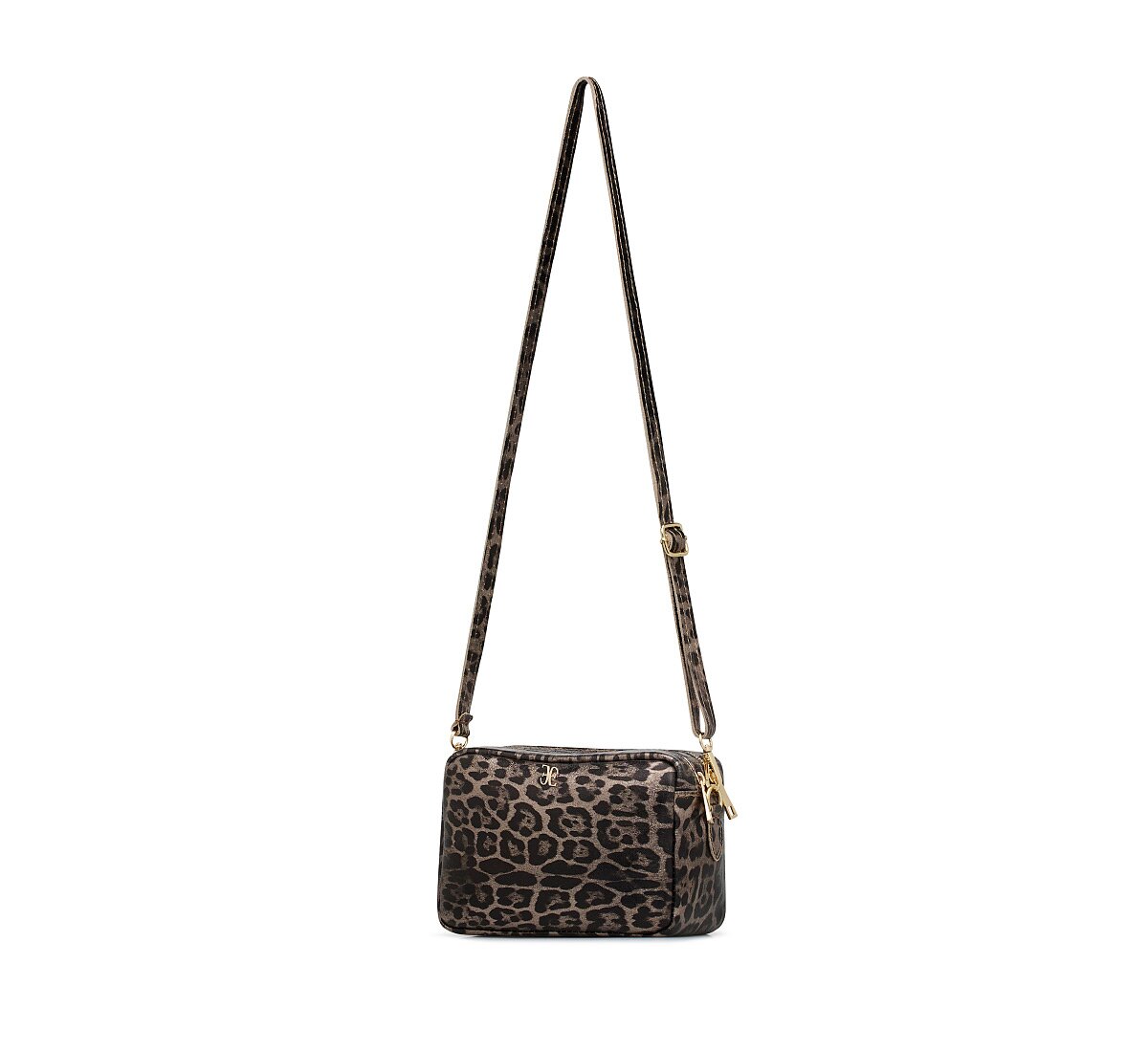 Mini bag with animal print