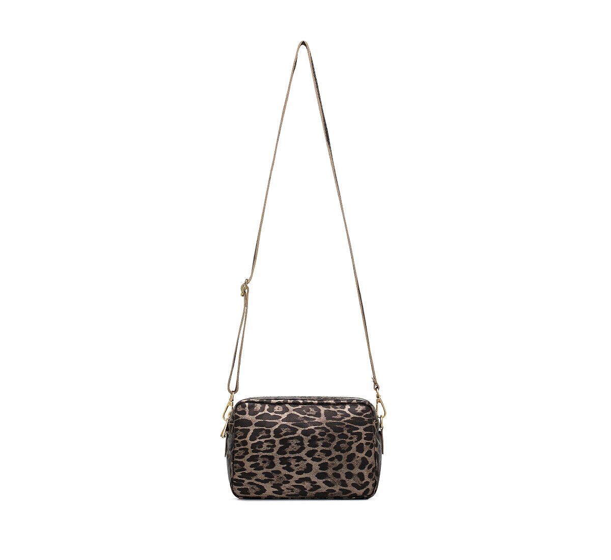 Mini bag with animal print