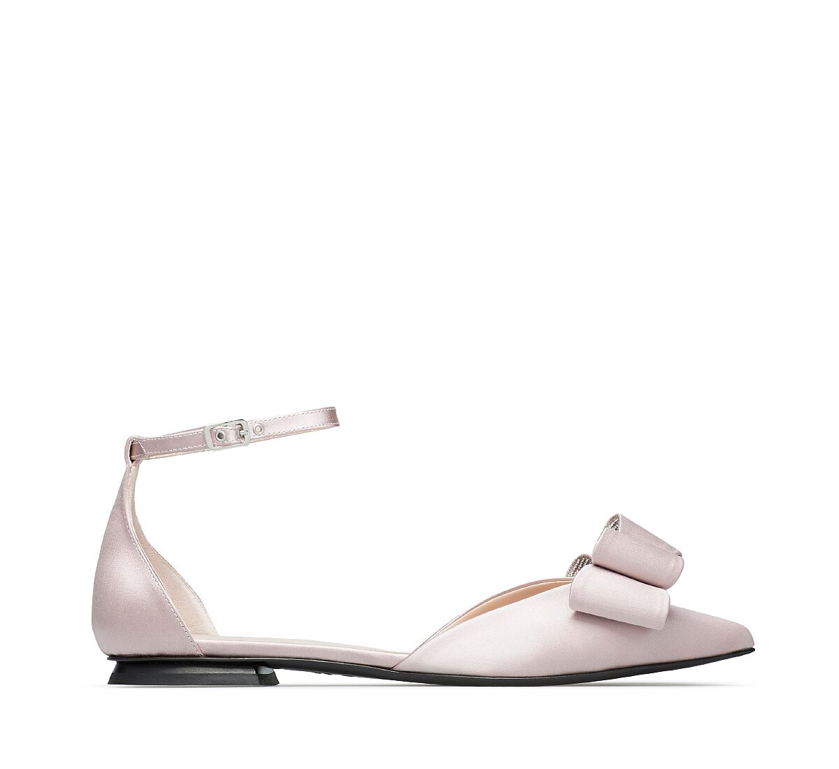 Fabi satin ballerina