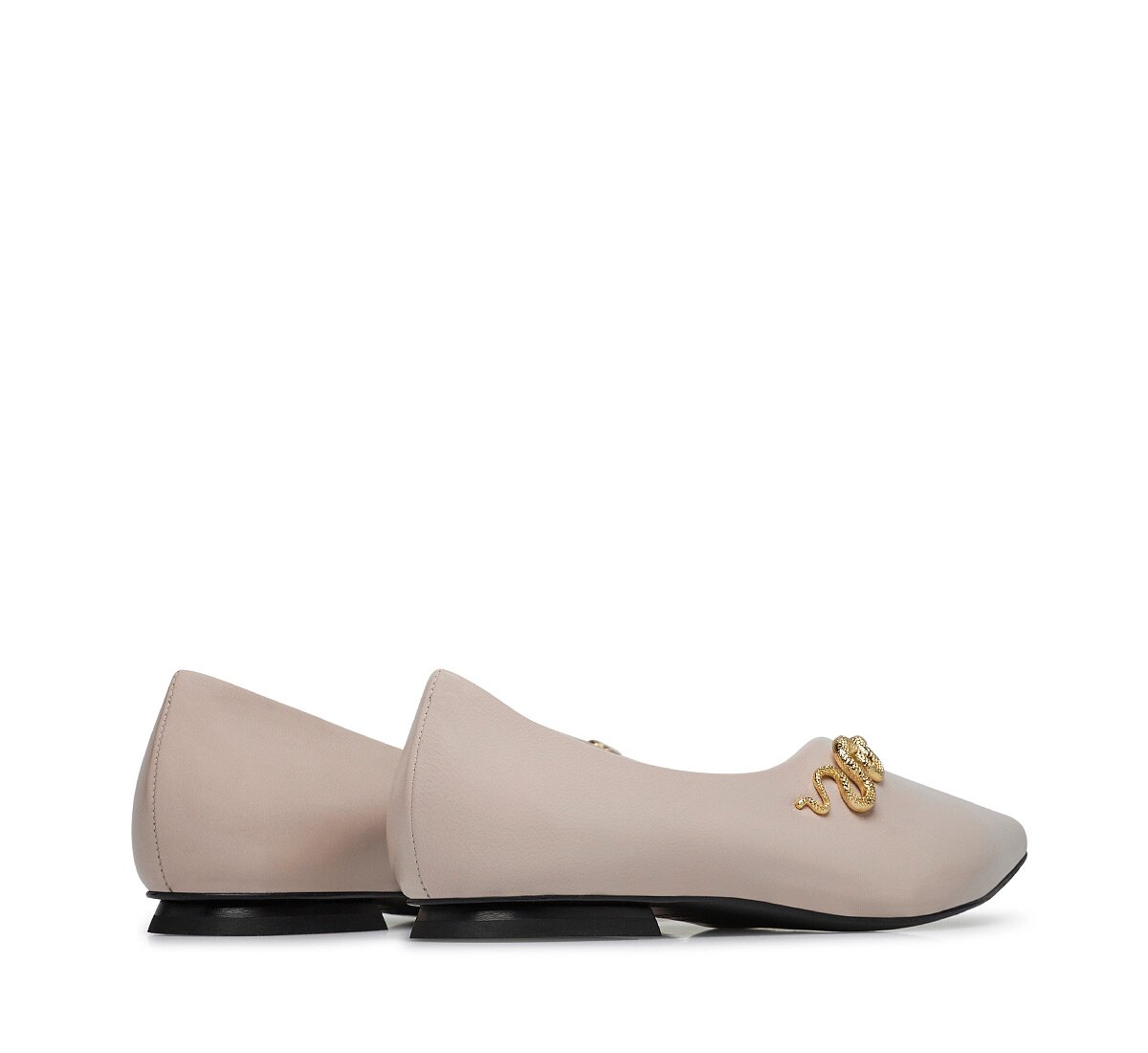 Fabi Snake ballet flats