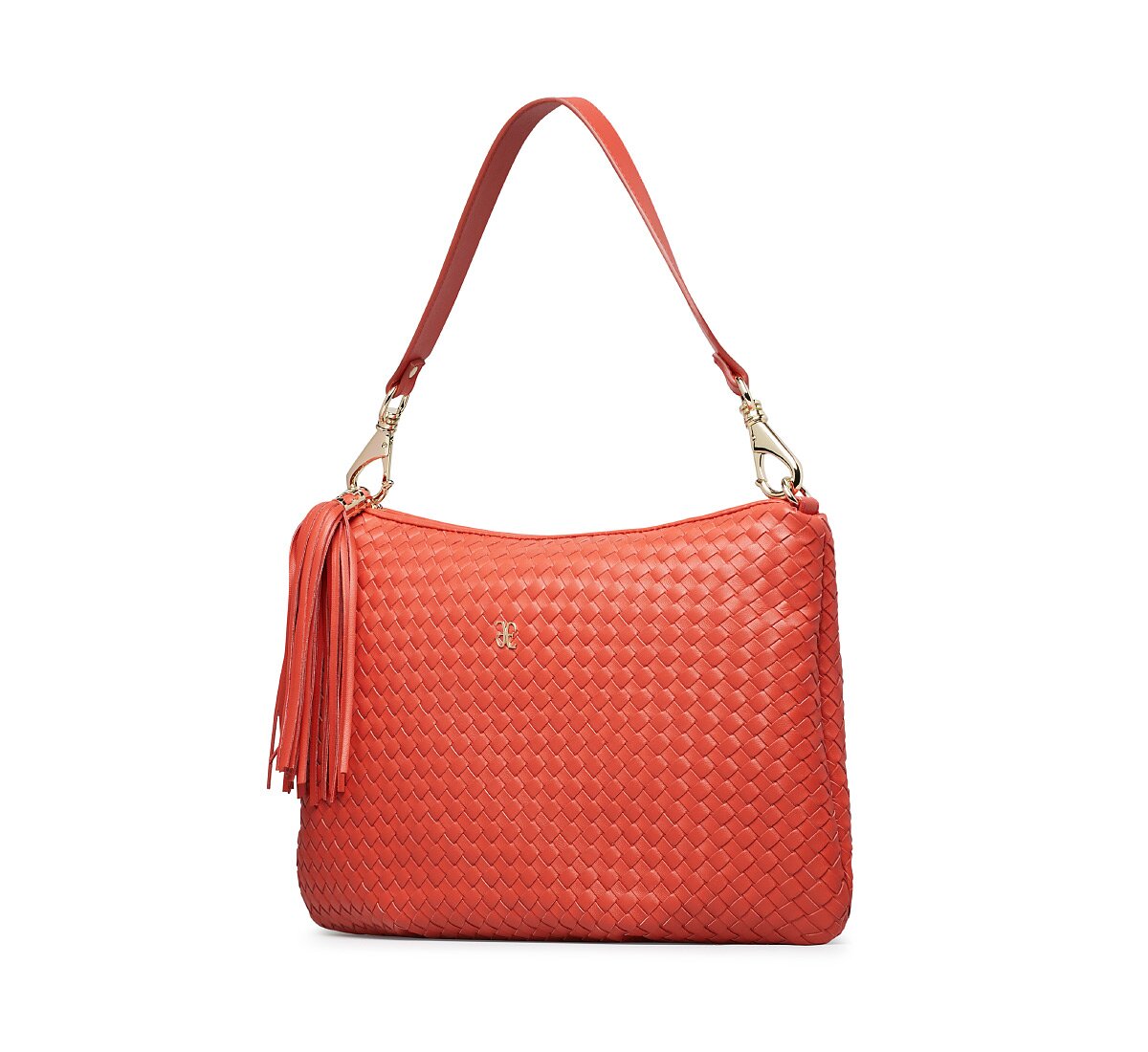 Woven Leather Handbag
