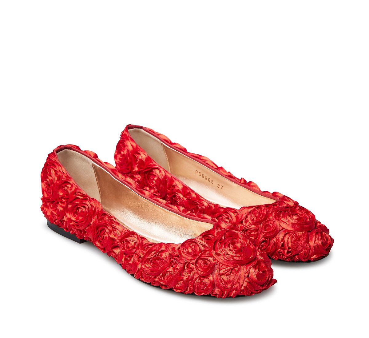 Балетки Fabi из атласа