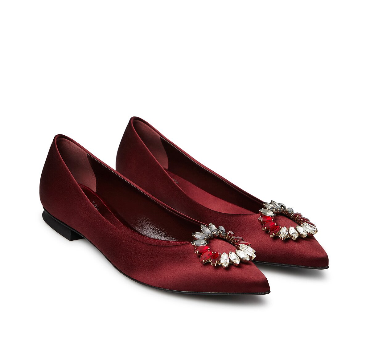 Fabi ballerina with jewel accessory