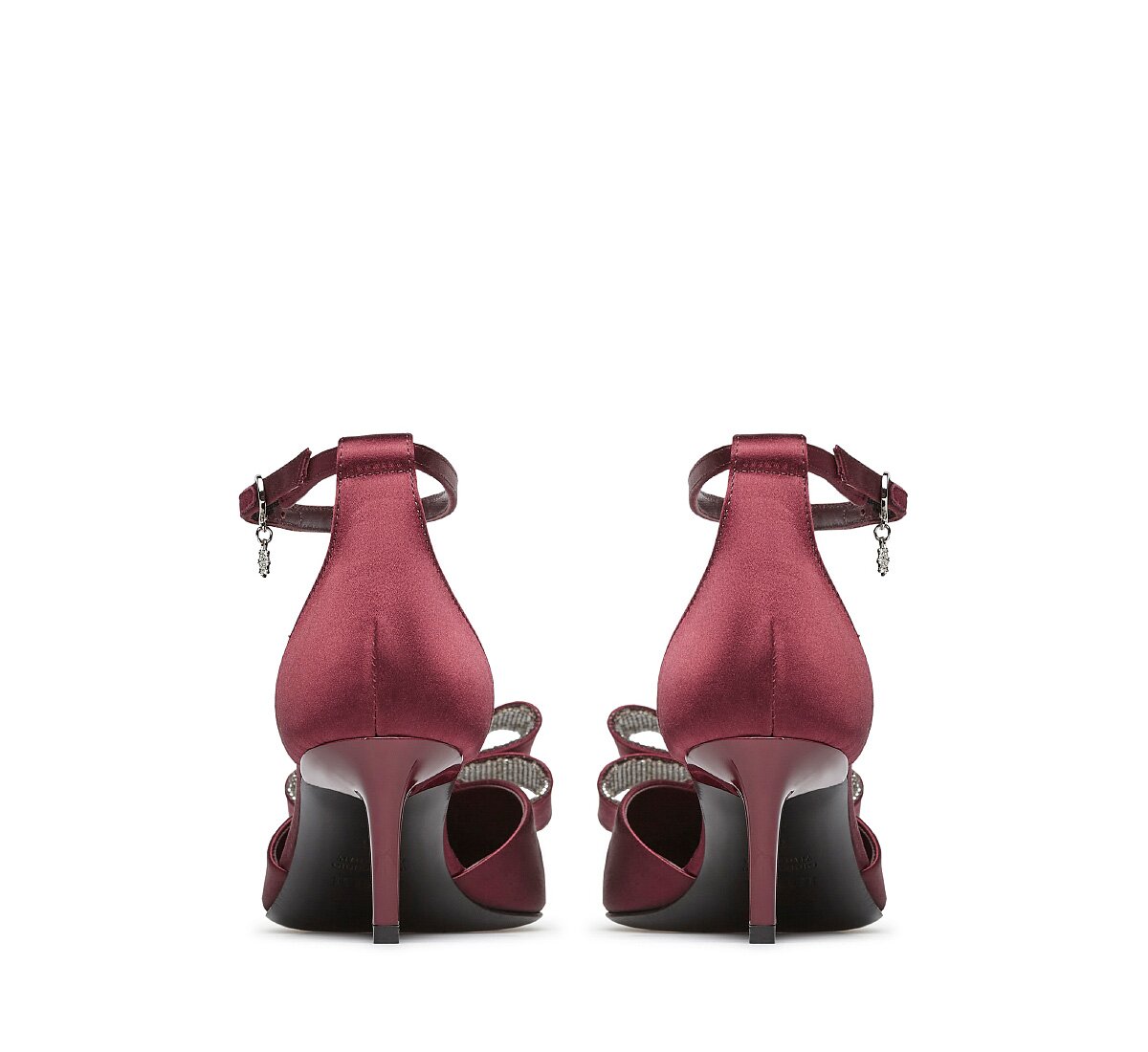 Fabi satin pumps
