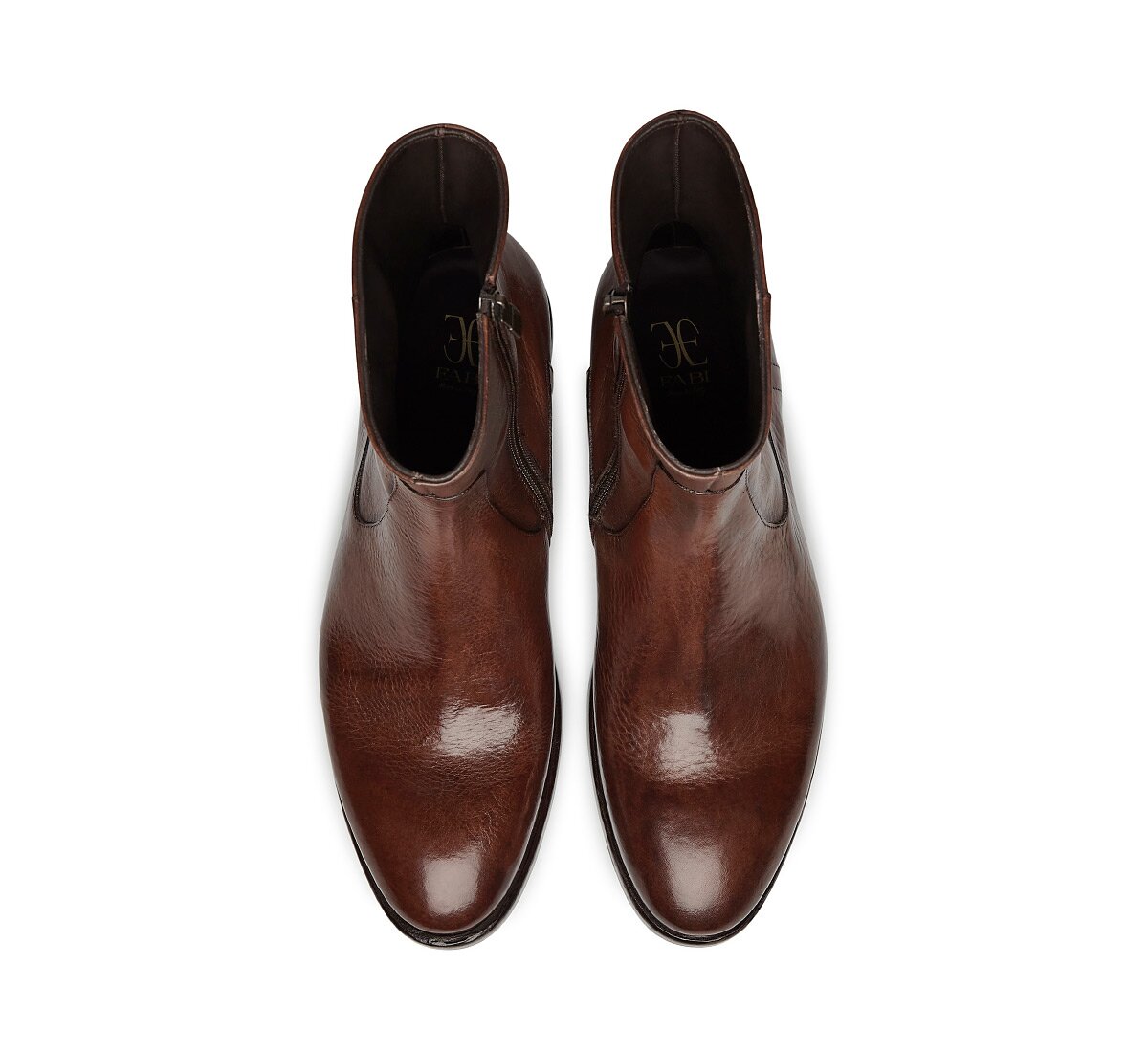Tumbled Calfskin Ankle Boot
