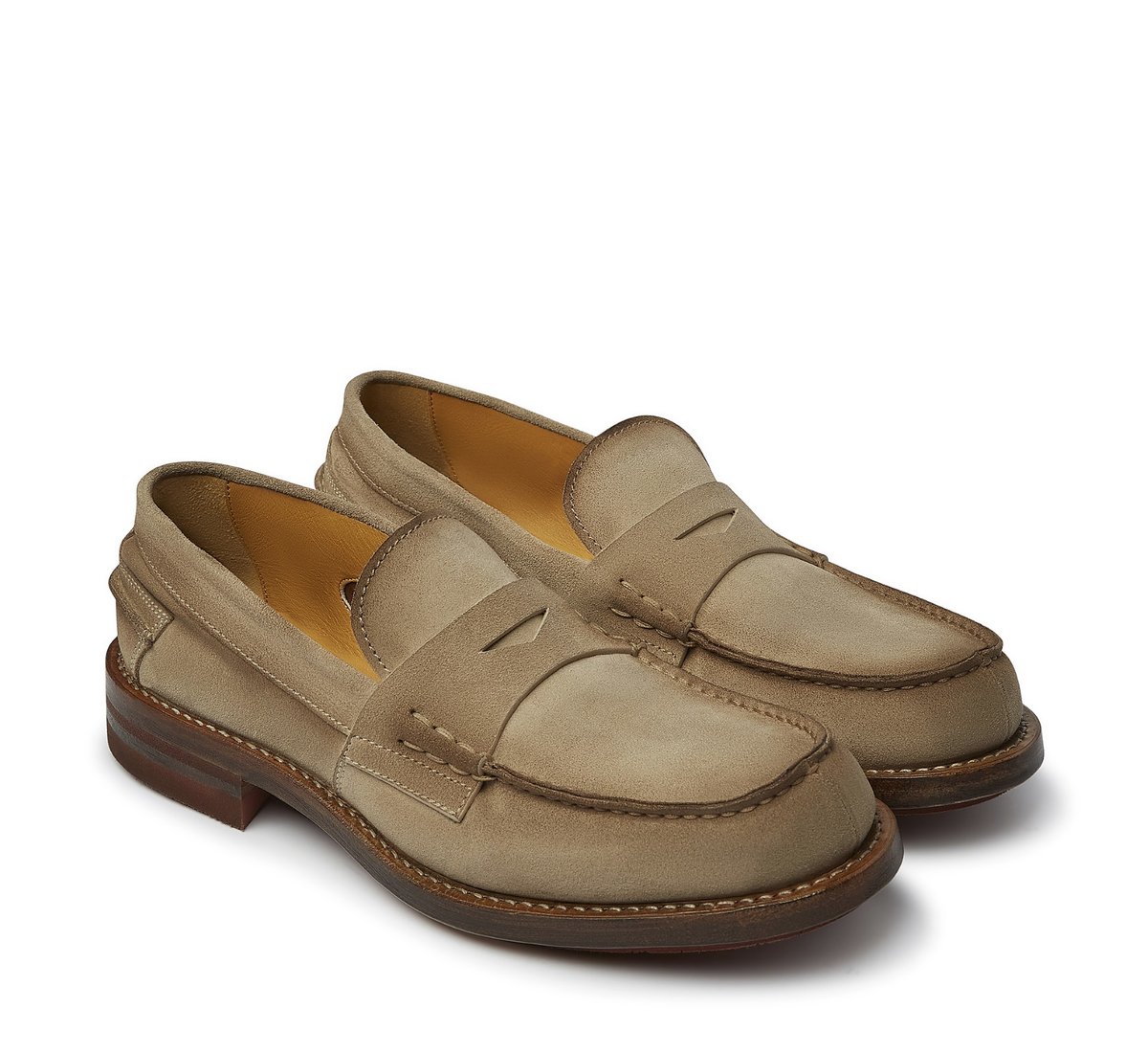 Velour loafer