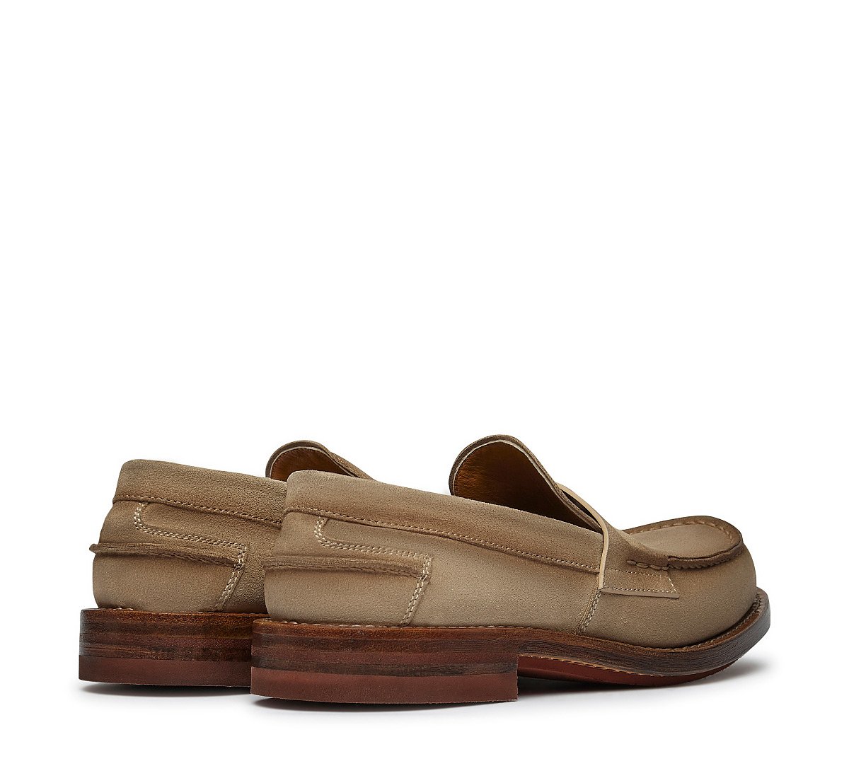 Velour loafer