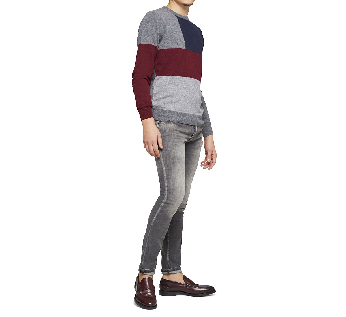 Jeans skinny fit in cotone