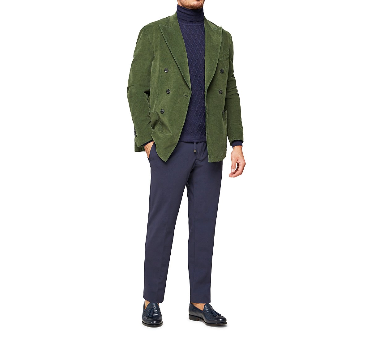 Double-breasted blazer