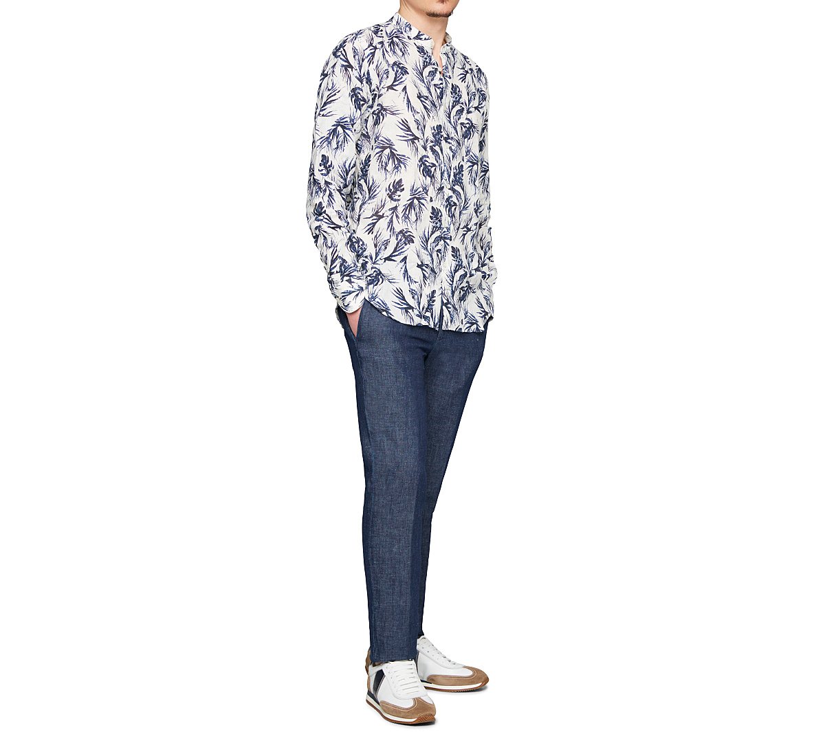 Camicia in stile tropicale