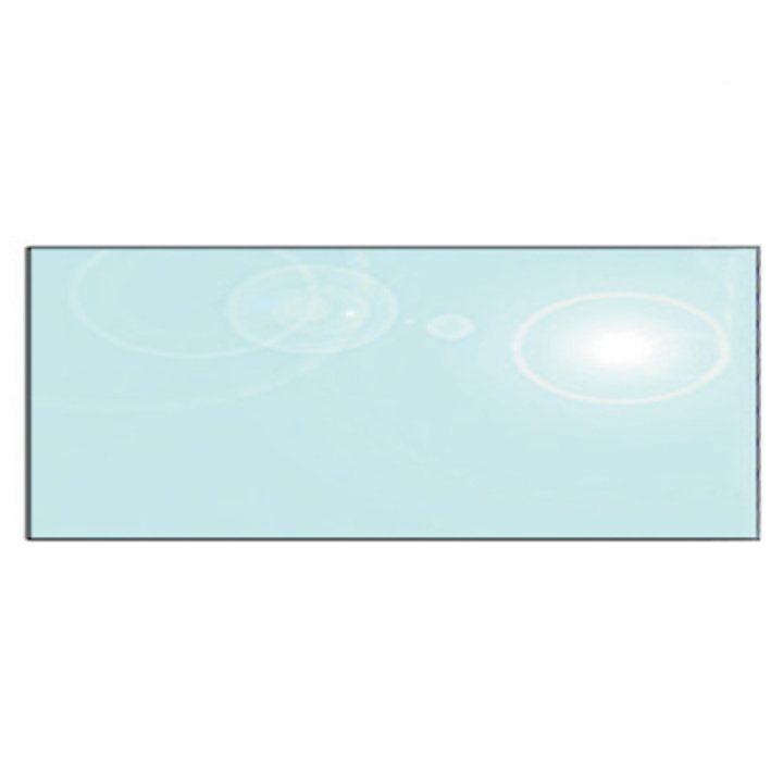 EVA 12mm Rectangular Glass Hearth Floor Plate (300x1000) - Clear