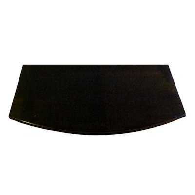 EVA 20mm Full Chord Polished Black Granite Floor Plate (500x1000)