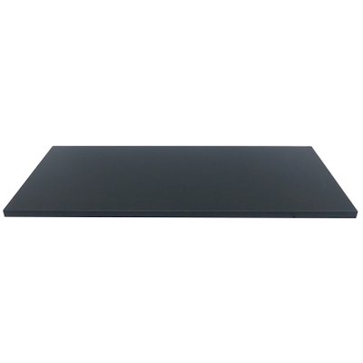 EVA 20mm Rectangular Honed Black Granite Floor Plate (610x915)