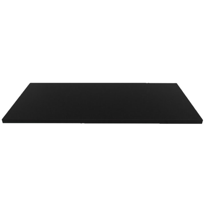 EVA 20mm Rectangular Polished Black Granite Floor Plate (610x915) - Black