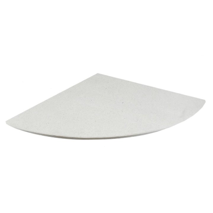 EVA 20mm Quater Circle Limestone Floor Plate (1100x1100) - Portuguese Limestone