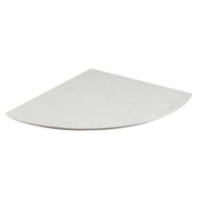 EVA 20mm Quater Circle Limestone Floor Plate (1100x1100)