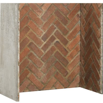 Gallery Rustic Herringbone Brick Effect Chamber - Complete Lining Set