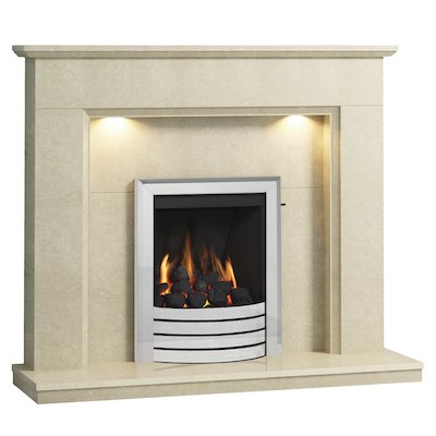 Bemodern Mataro 52 Micro Marble Fireplace Marble Fireplaces
