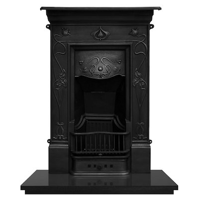 Carron Crocus Cast-Iron Fireplace Combination