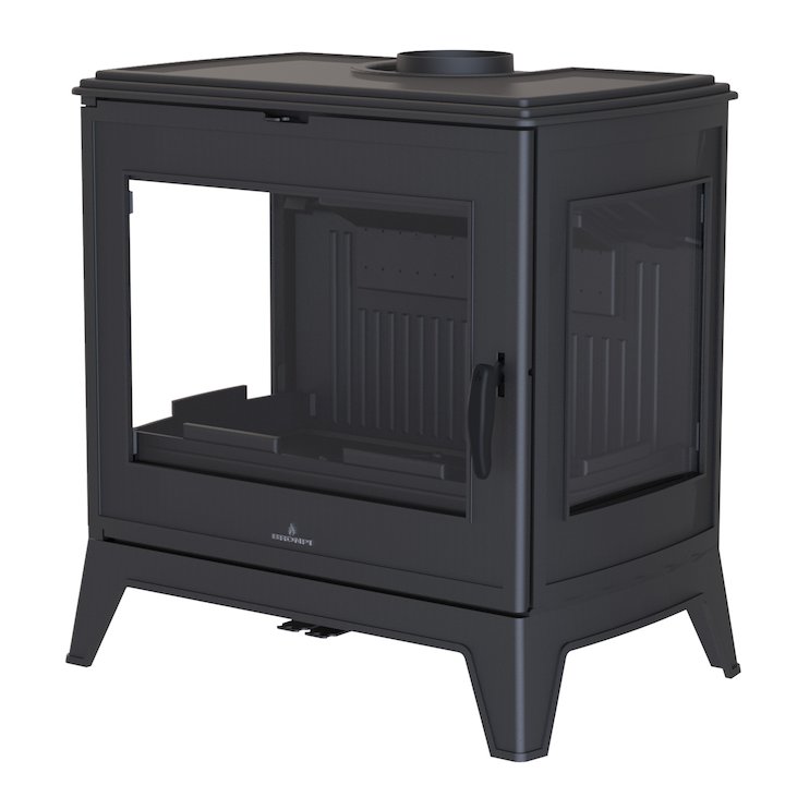Bronpi Bury 14 Wood Stove - Black
