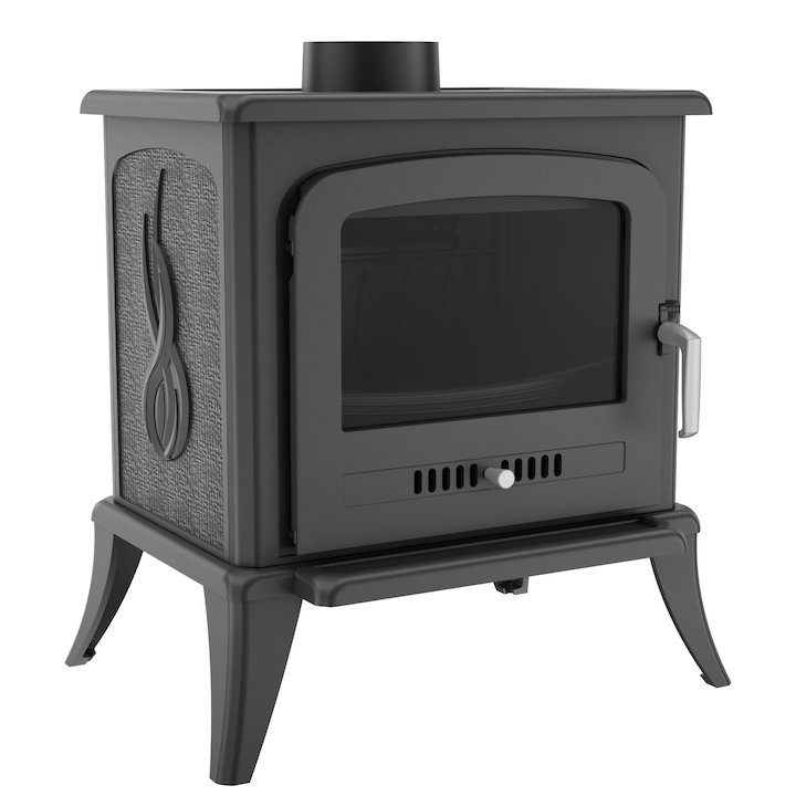 Kratki Koza K7 Wood Stove - Black