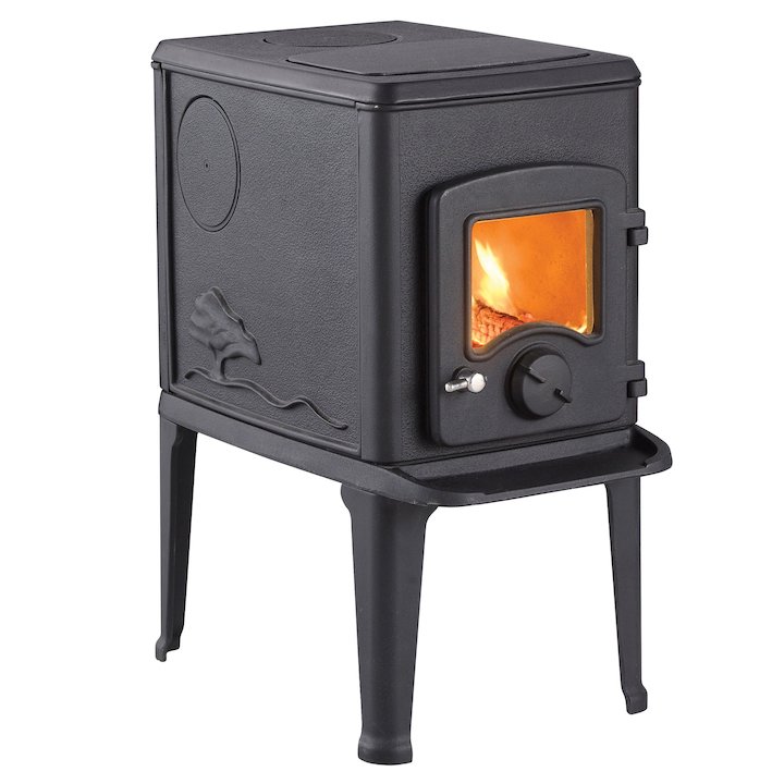 Nordpeis Orion Wood Stove - Black