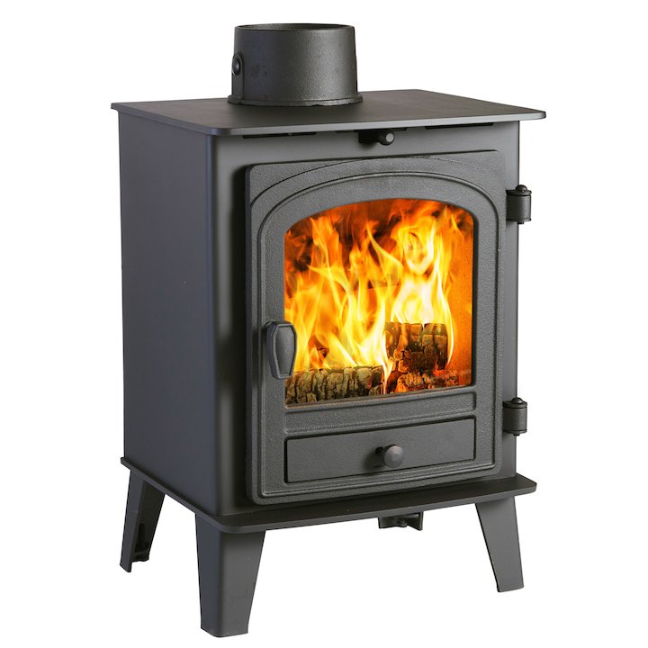 Parkray Consort 4 Wood Stove - Black