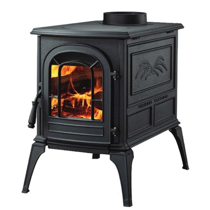 Vermont Aspen Wood Stove - Black