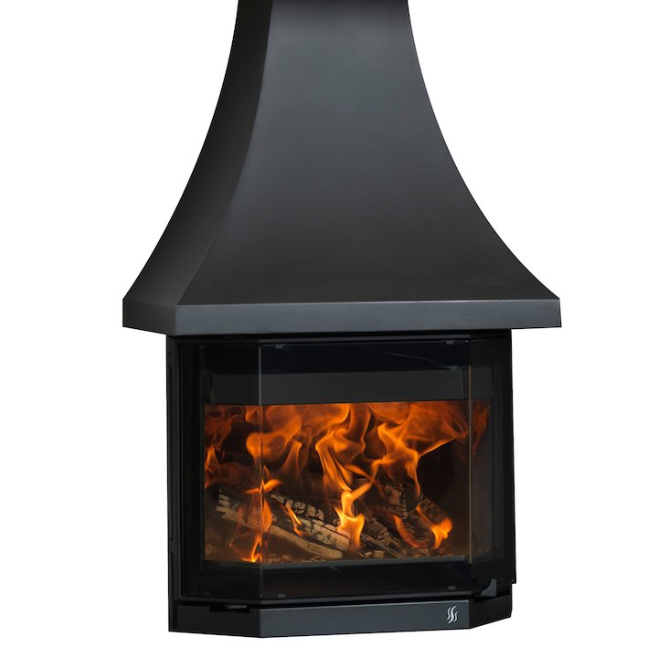 ACR Elmdale Wood Stove - Black