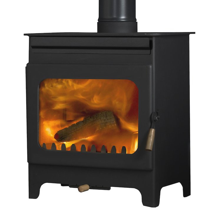 Burley Brampton 8 Fireball Wood Stove - Black
