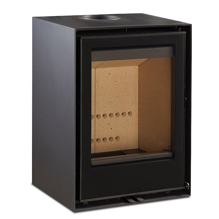Rocal Habit 50V Wood Stove - Black