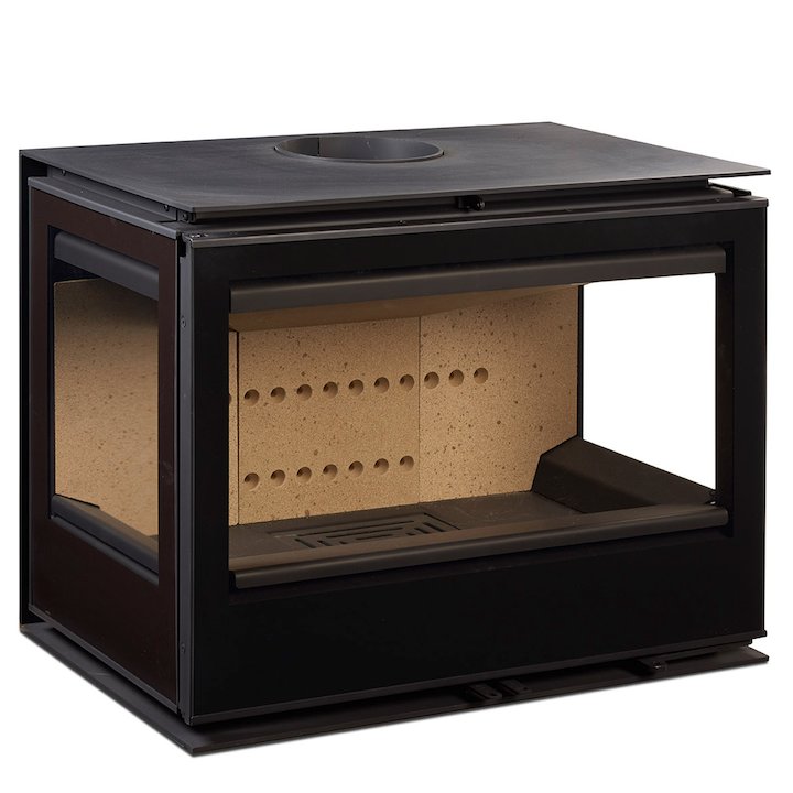 Rocal Habit 73 TC Wood Stove - Black