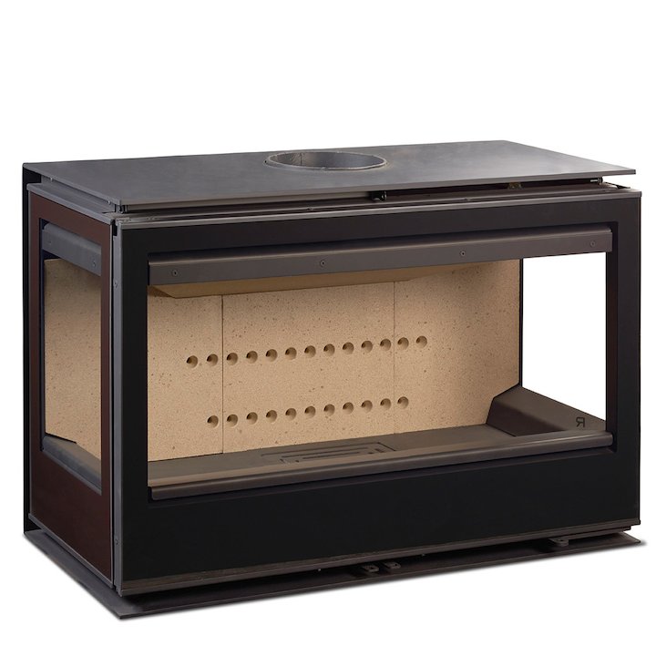 Rocal Habit 93 TC Wood Stove - Black