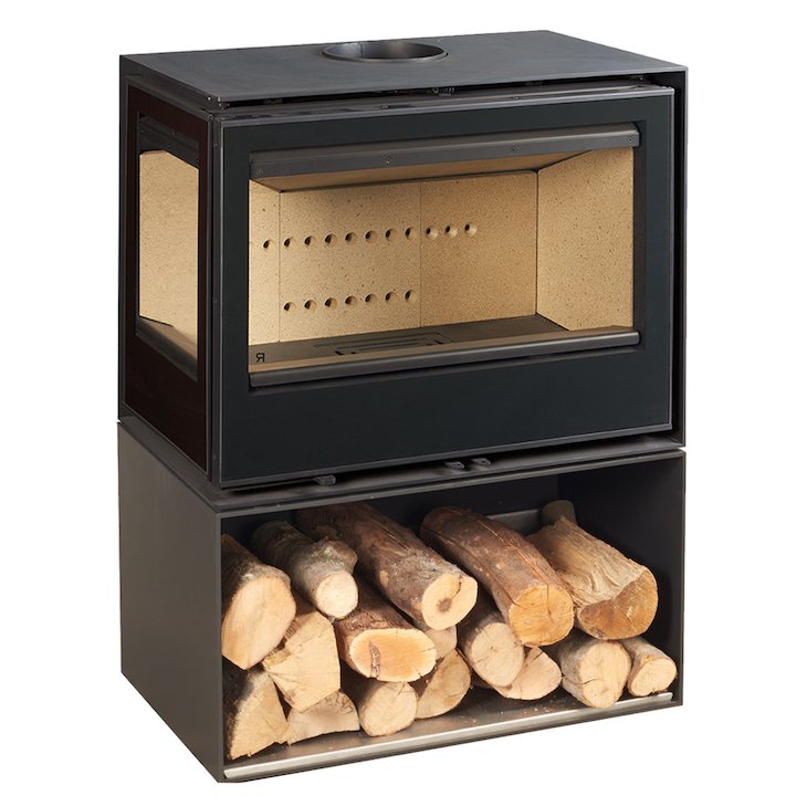 Rocal Habit 76 Logstore Wood Stove
