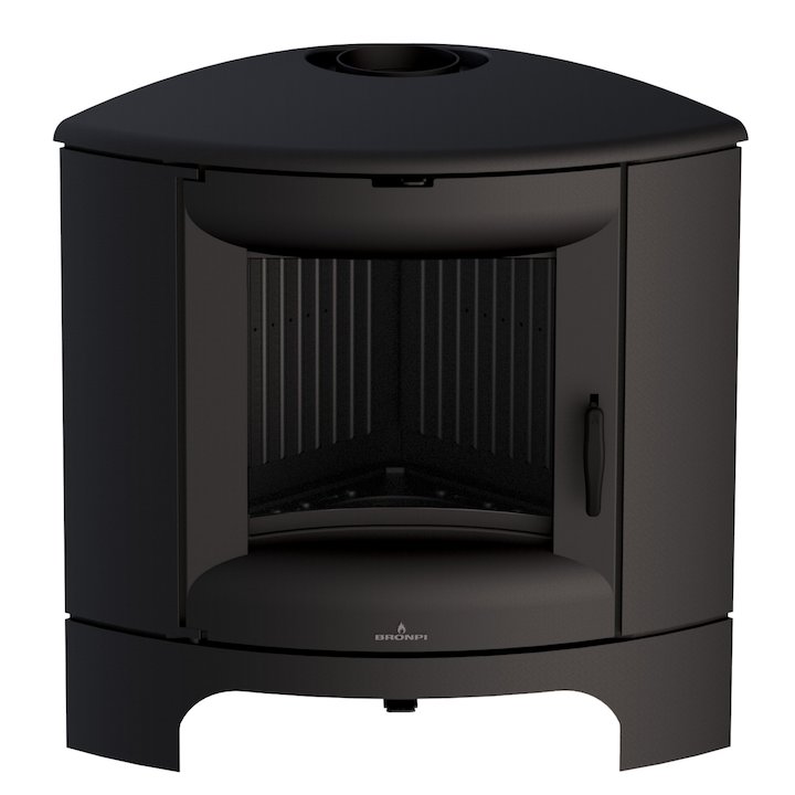 Bronpi Bremen Wood Stove - Black