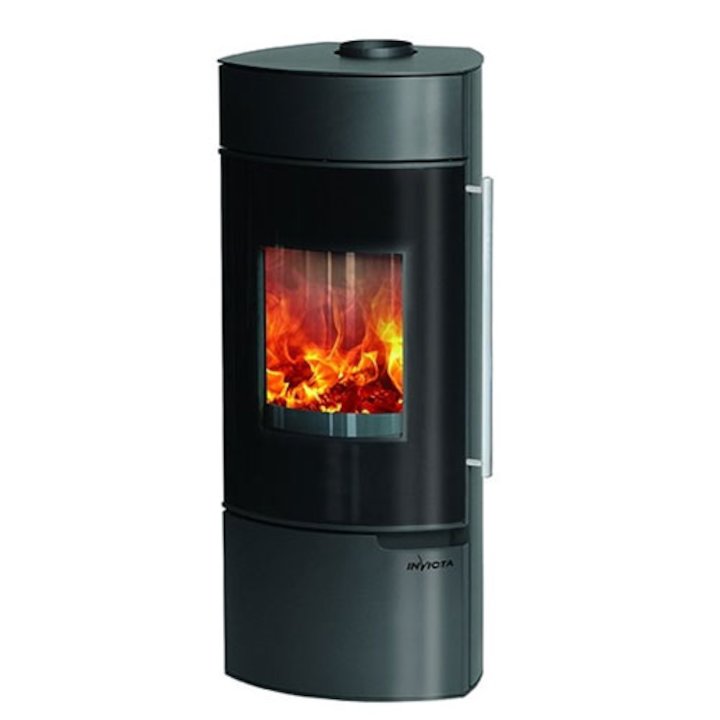 Invicta Skara Wood Stove - Black