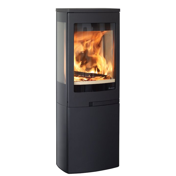 Nordpeis Duo 4 Wood Stove - Black