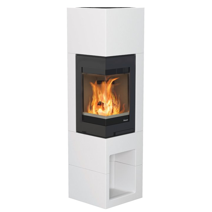 Nordpeis Ordense S31A Wood Stove - White