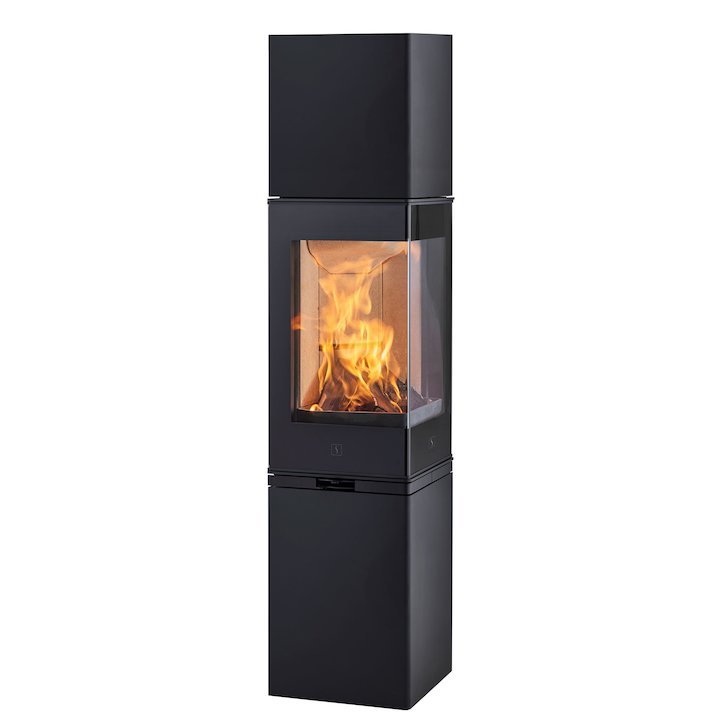 Scan 80 High Top Wood Stove - Black