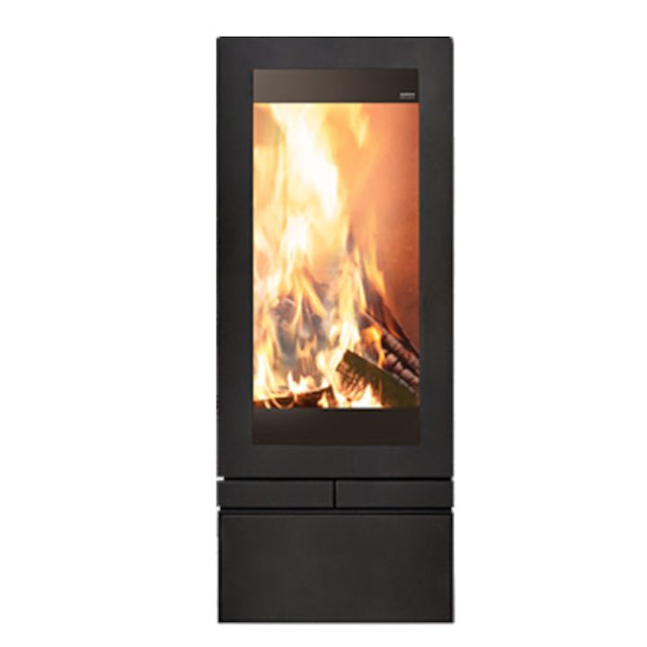Skantherm Elements 400 Wood Stove - Black
