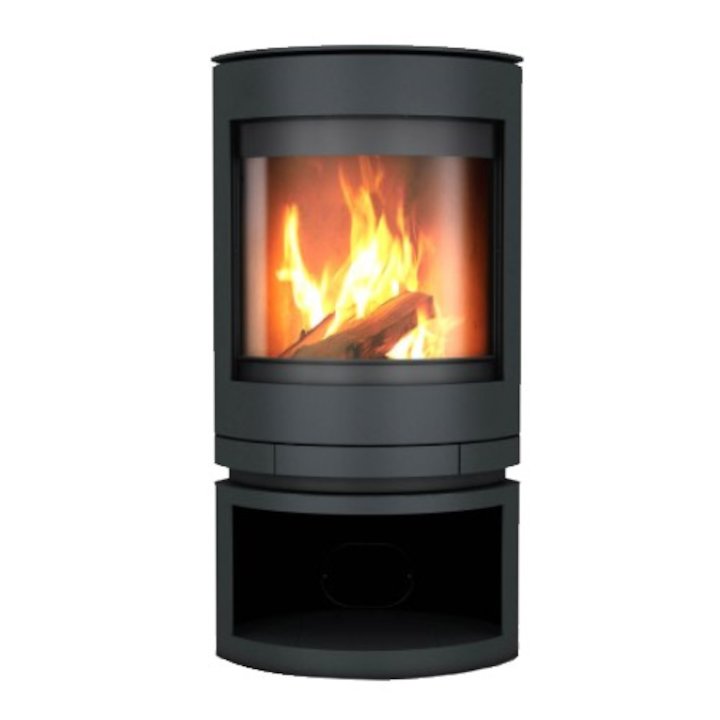 Skantherm Emotion Medium Wood Stove - Black