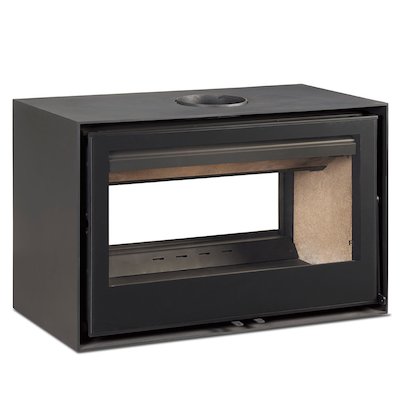 Rocal Habit 100 DC Double Sided Wood Stove