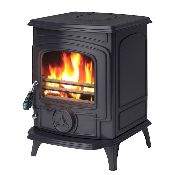 AGA Little Wenlock Multifuel Stove - Black
