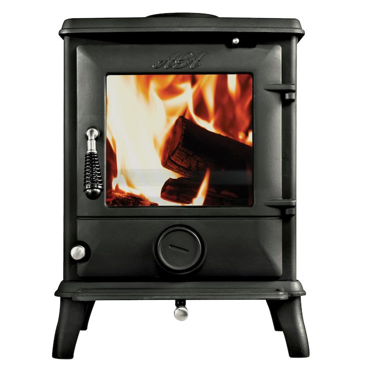 AGA Ludlow Multifuel Stove - Black