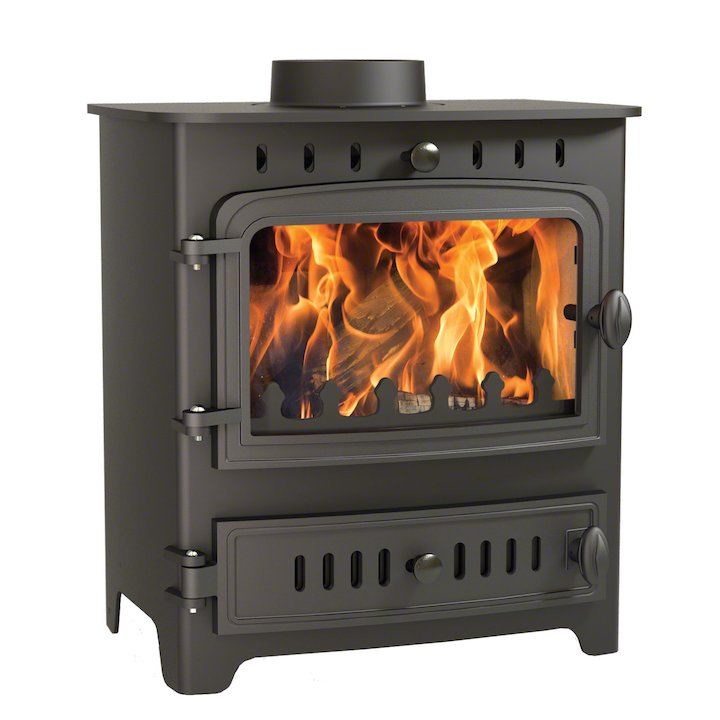 Arada Chelsea Solo Multifuel Stove - Midnight Black