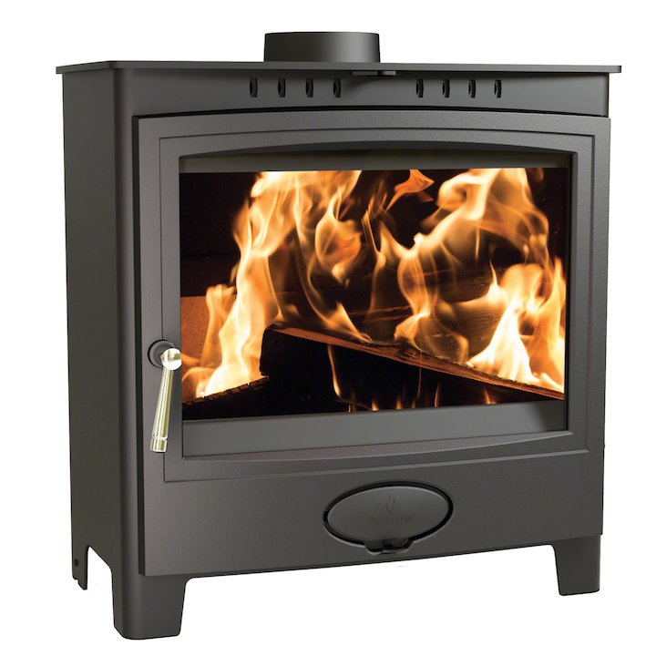 Arada Ecoburn Plus 11 Multifuel Stove - Midnight Black